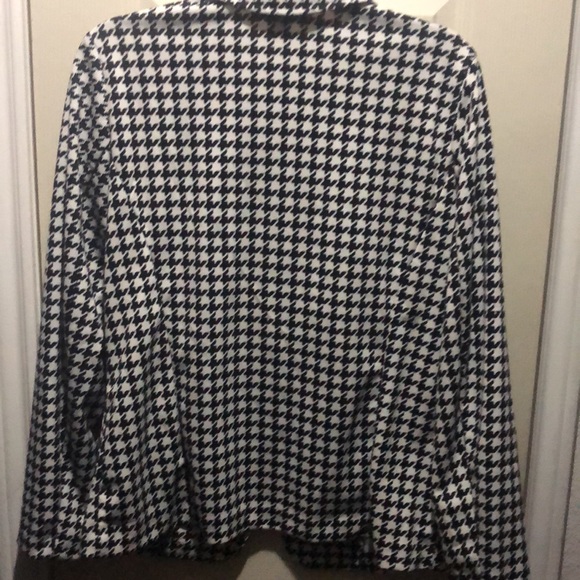 Houndstooth Blazer Suit Jacket - Picture 5 of 5